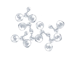 Tricalcium phosphate mineral compound illustration