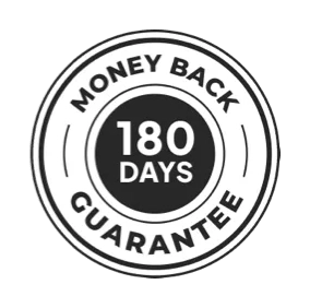 180-day money-back guarantee for Synaptigen™